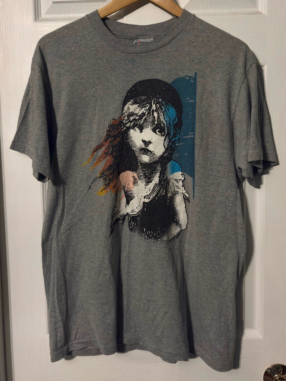 vintage Hanes Les Misérables promo graphic tee